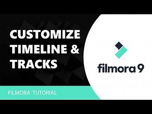Customize Timeline Track Controls in Filmora Tutorial