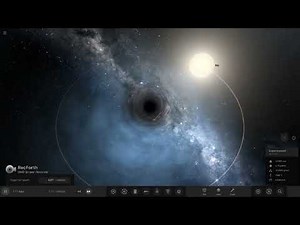 Hyper Realistic Black Hole in Universe Sandbox 2