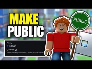 How To Make Roblox Game Public (Step By Step)