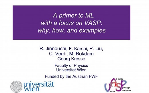 Basics of machine learning force fields