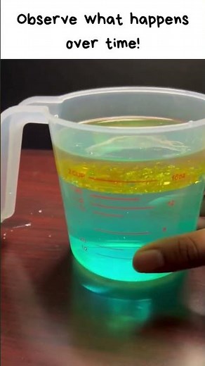Spectacular Science Experiment! Oil and Water