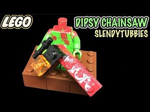 DIPSY CHAINSAW "SLENDYTUBBIES" LEGO