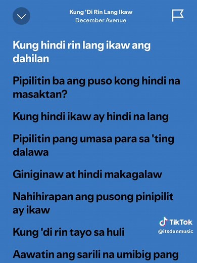 Kung 'Di Rin Lang Ikaw: Full Song Lyrics and Themes
