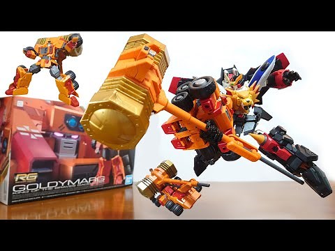 (Combined with RG GaoGaiGar!) RG Goldy Marg Review