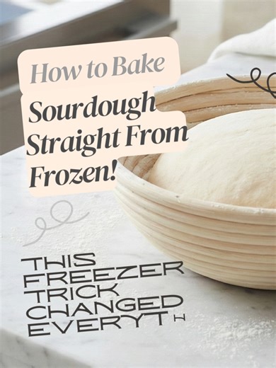 You can bake sourdough straight from frozen ❄️🥖 No thawing. No stress. Same amazing crust crumb. This is a total game changer for busy days and make-ahead baking. 👉 For the full article: • Link in my bio → How To tab • OR comment FROZEN and I’ll send it to you ✨ Fresh sourdough… anytime you want. #sourdoughtok #SourdoughSorcery #SourdoughMadeEasy #sourdoughtips #sourdoughlife