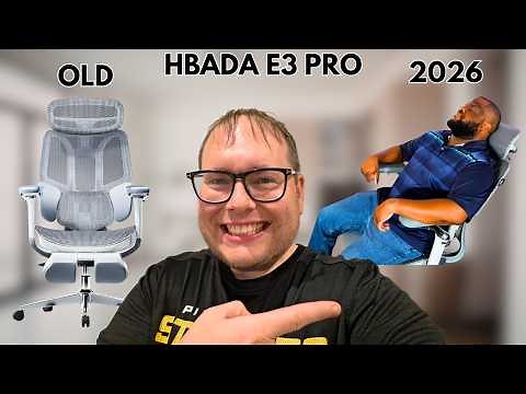 NEW HBADA E3 Pro 2026 Edition review - Avoid Desk Fatigue With Maximum Adjustability