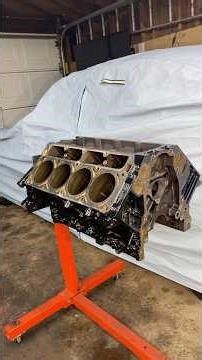 The start of our $300 6.0 LS budget build❗️#engine #enginebuild #ls #lsswap #cars