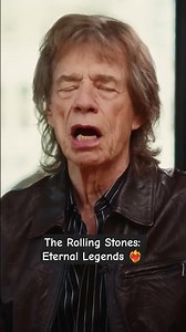 The Rolling Stones: Eternal Legends ❤️‍🔥 #ronniewood #mickjagger
