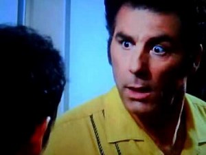 Cosmo Kramer calls intern a "little monkey"