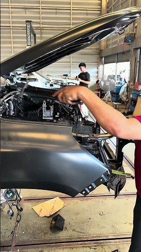 “Hood Gap Fix! Revo Fender Alignment Trick”#carrepair #ซ่อมรถ #HoodGapFix