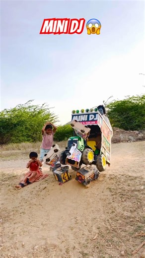 Remote Control Mini DJ Trucks😱!! Small Dj Pickup !! #dj #djtruck #minidjtruck #djsong
