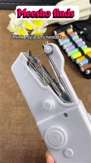 Mini sewing machine from meesho #shorts ‪@Wishlink‬