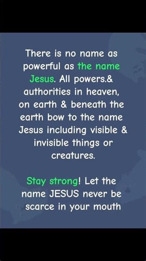 Jesus the Highest Name #viral #motivation #shortvideo