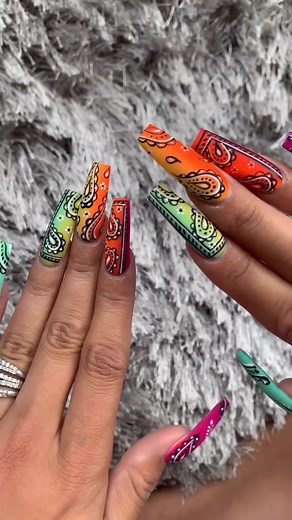 Bandana Nail Art Challenge