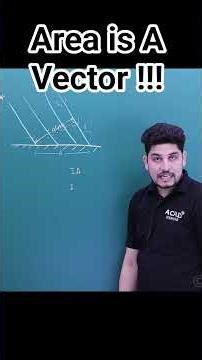 Concept of Area vector and Intensity area relation #neetphysics #modernphysics