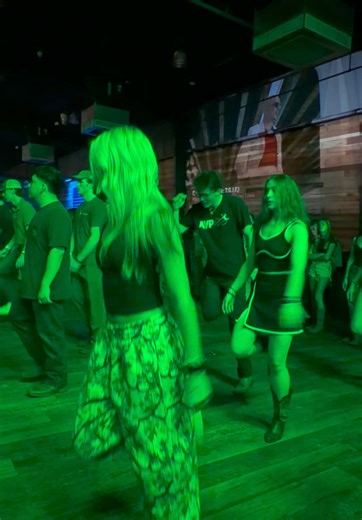 Get Moving with Green Light Line Dancing