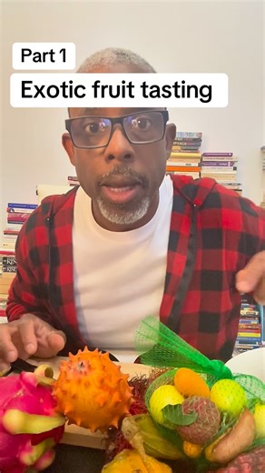 Andre Baptiste on Instagram: "My exotic fruit tasting Part 1 #andrethefarmer #fruittasting #exoticfruit #rarefruit #tropicalfruit"