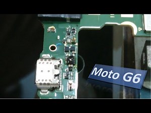 Motorola G6 Charging problem [ Charger not detecting ] Fix 100% Solved