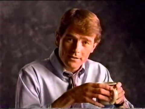 Young Walter White Actor in Late 80s Coffee Mate Commercial