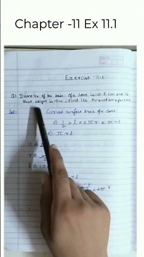| Ch 11 Surface Area and Volume | Ex11.1, Q1 | Class 9 | TEACHFLIX | #math #class9 #mathematics
