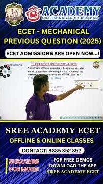 ECET MECHANICAL / PYQ TRICKS #ecet2026 #education #appgcet #ecet