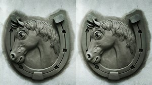 How to make a horse's head with sand cement | Life Art