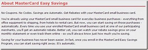 Huge Cash Back (Up To 10%) With MasterCard Easy Savings Program - Points Miles & Martinis