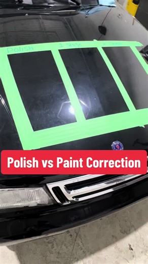 Polish for glow, correction for depth #paintcorrection #ceramiccoating #vaughan #toronto #fyp