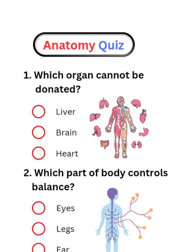Science Anatomy Quiz: Test Your Knowledge!