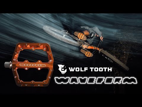 Waveform Aluminum Pedals - Wolf Tooth Components