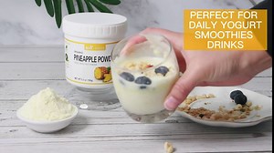 Pineapple Powder, 5.3oz(150g), Pure and Raw, No Additives or Fillers, NO GMO