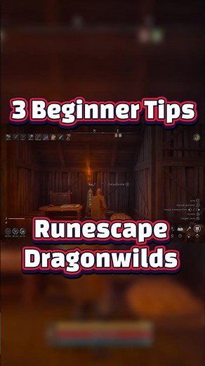 Runescape Dragonwilds 3 beginner Tips #runescape #gamingshorts