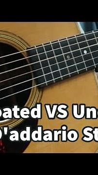 Quick D'addario String Comparison (Coated VS Uncoated) Which tone do you prefer?