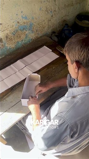 Handmade Shoe Box Crafting Process