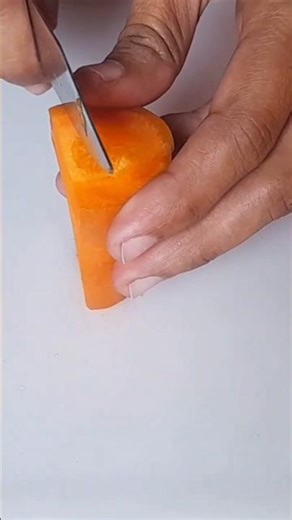 Vegetable Cutting Basics Tutorial #shorts #carrot #vegetablecarving