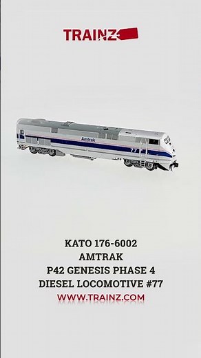 Kato 176-6002 Amtrak P42 Genesis Phase 4 Diesel Locomotive #77