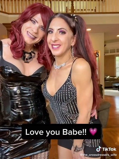 When people ask me, “What’s it like being married to a Crossdresser,” I always say, “It’s like I married the Man of my Dreams and my very best Girlfriend rolled into one!” ???️‍? Love is Love and Dress on, My Lovelies! ??✌️ #genderfluid #crossdresser #leatherdressing #crossdressed #queercouples #gendernonconforming #loveislove #queercouple #otkboots #genderbender #genderlessfashion #gendernonbinary #genderqueer #bevisible #lgbtcouples