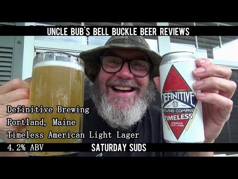 Saturday Suds - Definitive - Timeless American Light Lager 4.2%