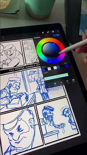 How to create a comic or a graphic novel page