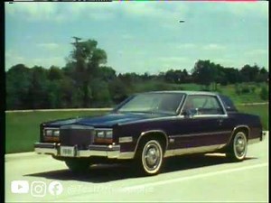 1981 Cadillac Eldorado Biarritz Manufacturer Laserdisc Promotional Video