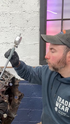 Audi S4 Engine Block Disassembly and Measurement #audi #diy #mechanic #turbo | WeWrench