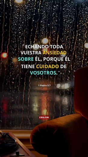 Dios carga tus preocupaciones. | 1 Pedro 5:7 #ERRJDN #MensajesCristianos