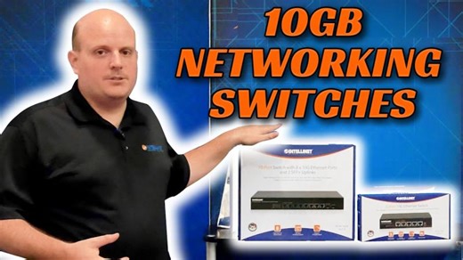 Eliminate network bottlenecking with 10GB Switches | Intellinet Network Solutions