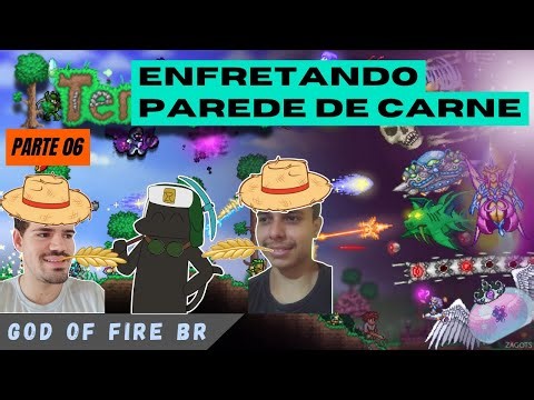 🔴God, Lucas, Amogus e Eric Jogando TERRARIA! Parte 6 🔥 | God Of FireBR
