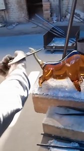 Hot molten glass art is a captivating craft that involves shaping molten gla 💓 | Childhood cartoons