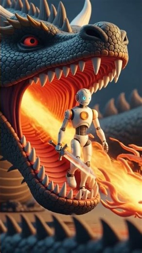 robo boy come in a dragon mouth 🙀🙀 #englishcartoonforkids #uskidsstory