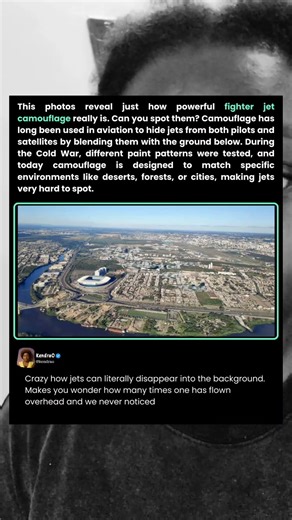 This photo reveals just how powerful fighter jet camouflage really is.