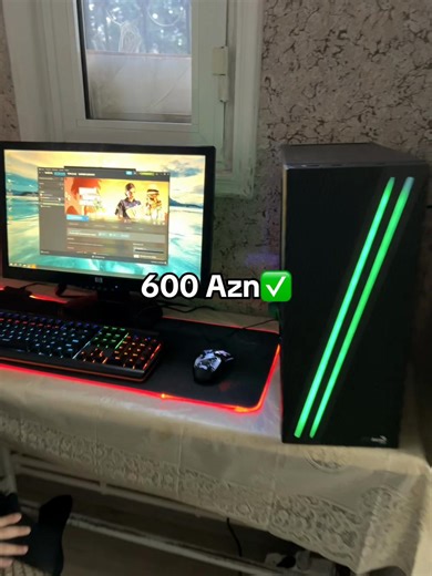 Gtx 770 3 fanlı limited upto 8Gb İ5 3470 16 Gb ram gaming 128 Gb Ssd 500 Gb Hdd 22 inch Hp monitor İşıqlı klav maus Gaming Gaming Qulaqcıq Bütün oyunları rahatlıqla açır Rdr2 Gta5 online last of us2 ve s #keşfet #azerbaijan #komputer
