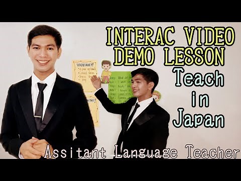 TEACH IN JAPAN | Interac | My Video Lesson Demonstration