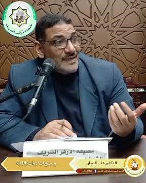 مستويات دراسة اللغة | الدكتور علي النجار